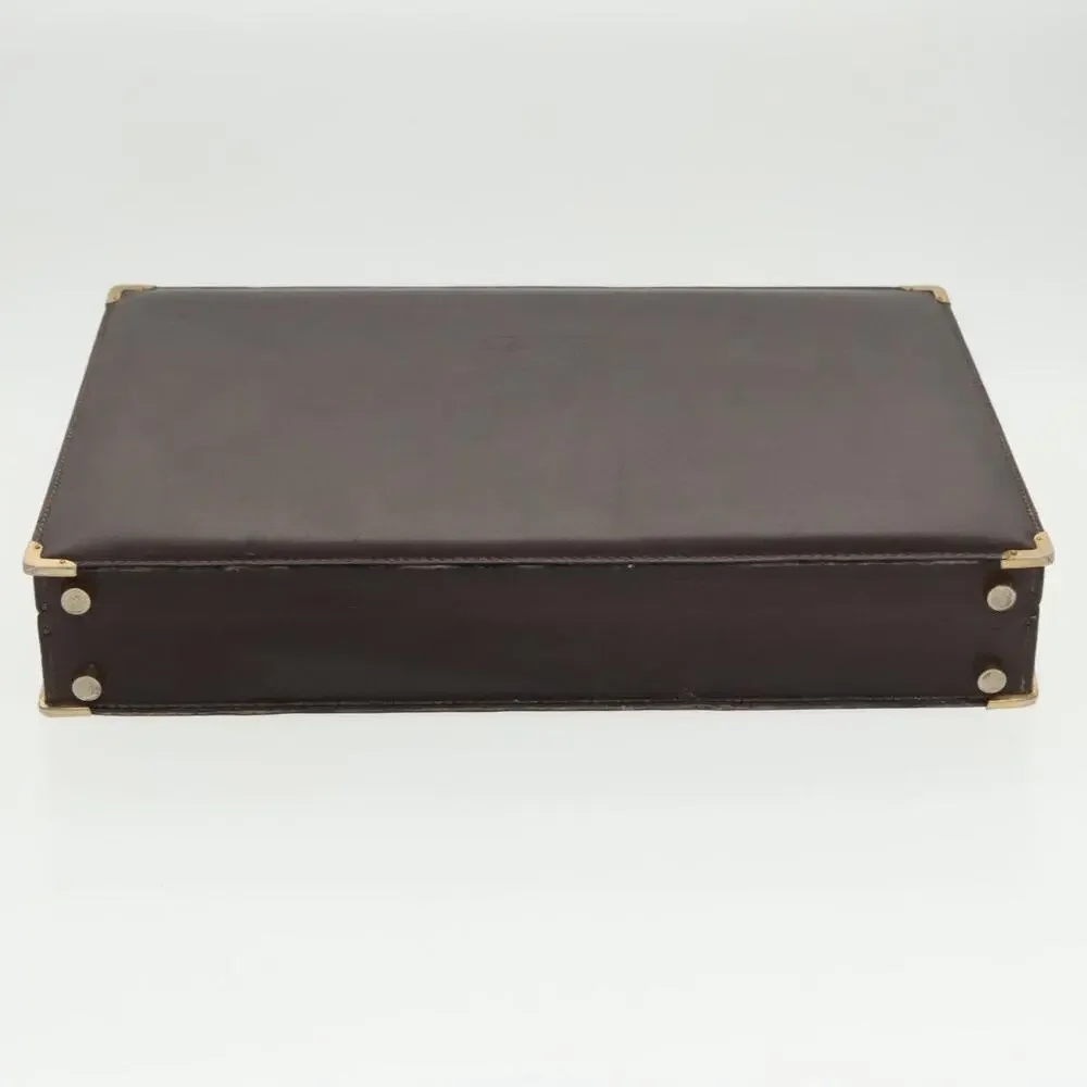 LOEWE Anagram Trunk Leather Brown